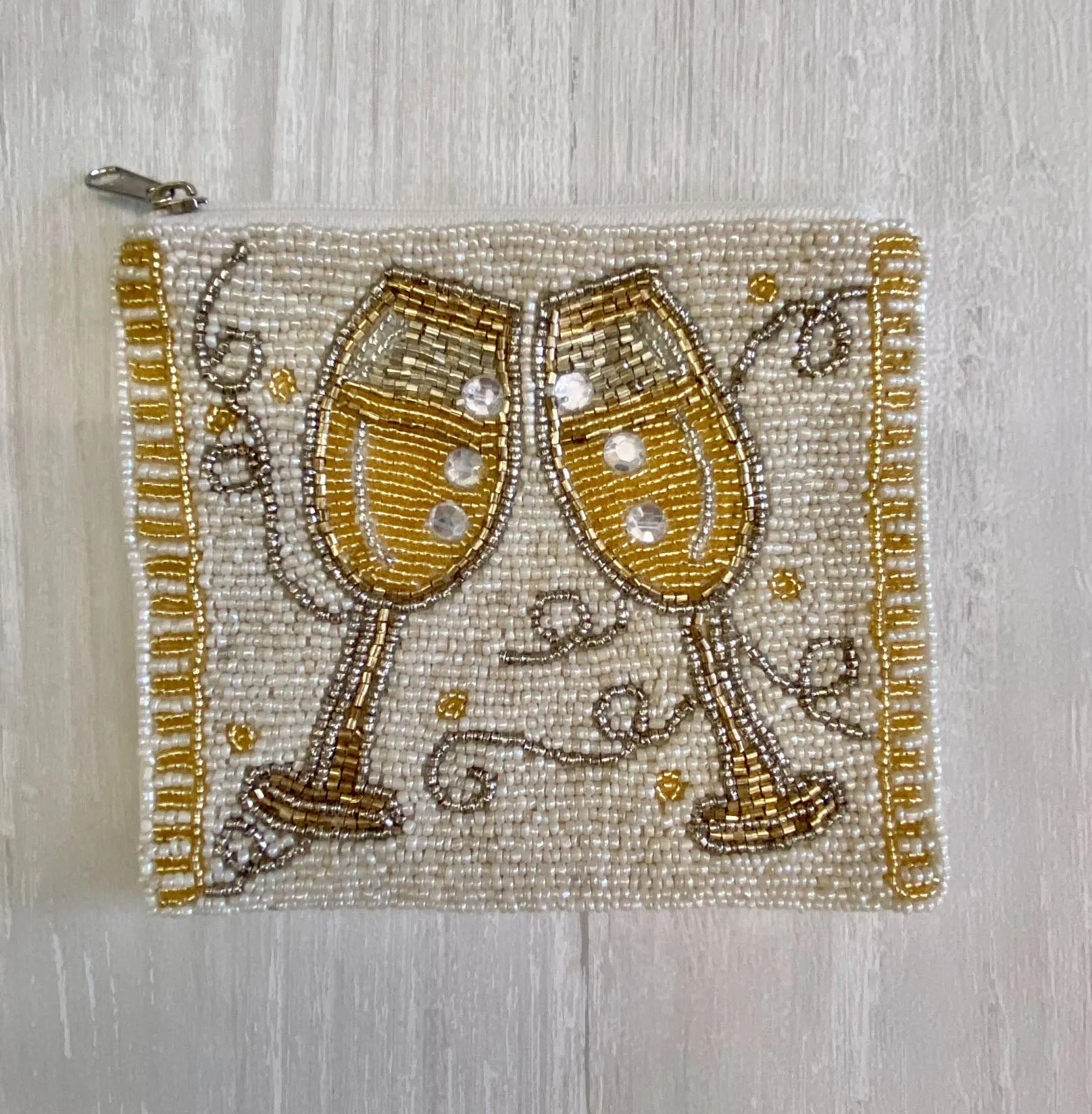 Champagne Glasses Pouch