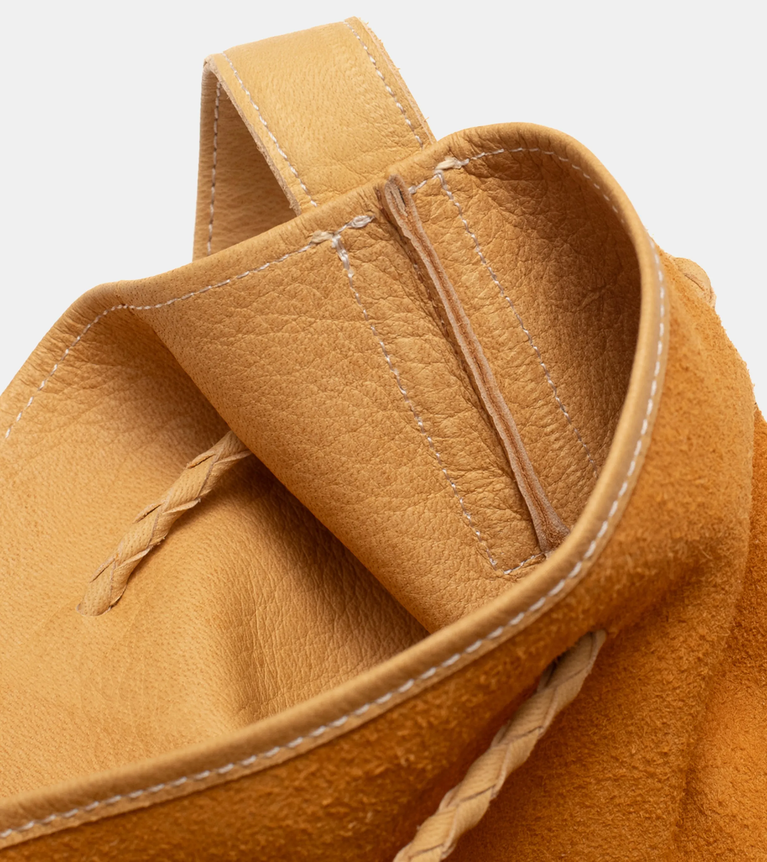 Deerskin Crossbody Bag Brown