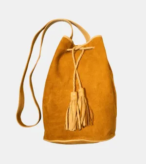 Deerskin Crossbody Bag Brown