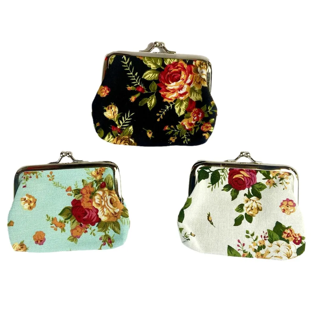 Floral Coin Purse