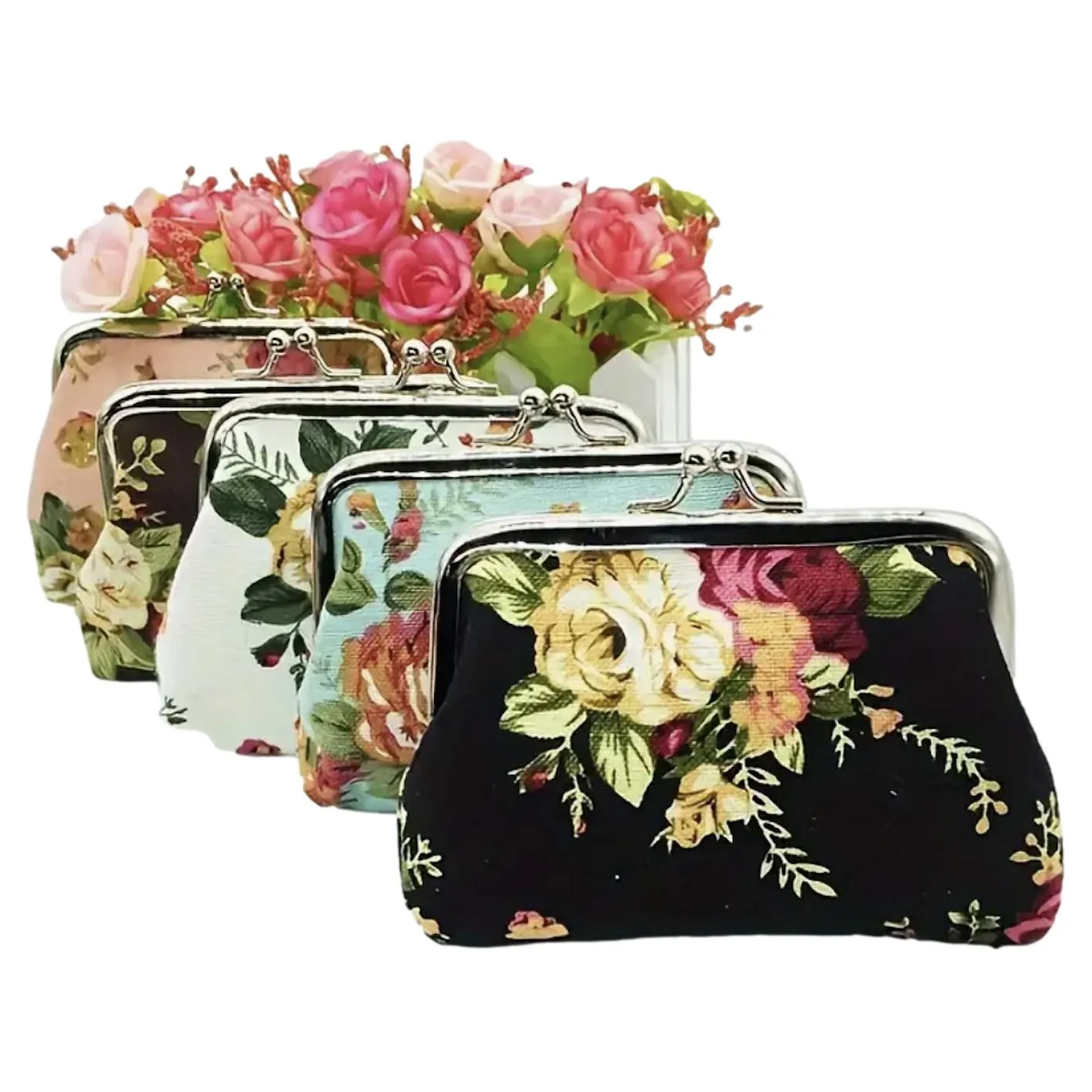 Floral Coin Purse