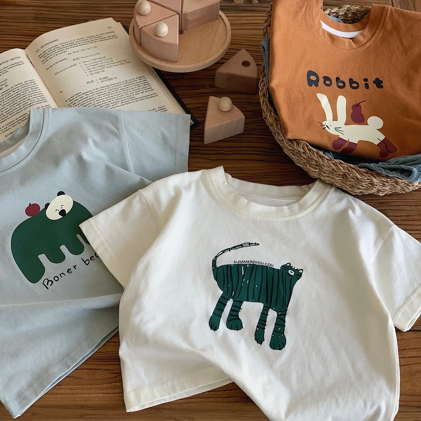 Funny Animals Printed Summer Tee
