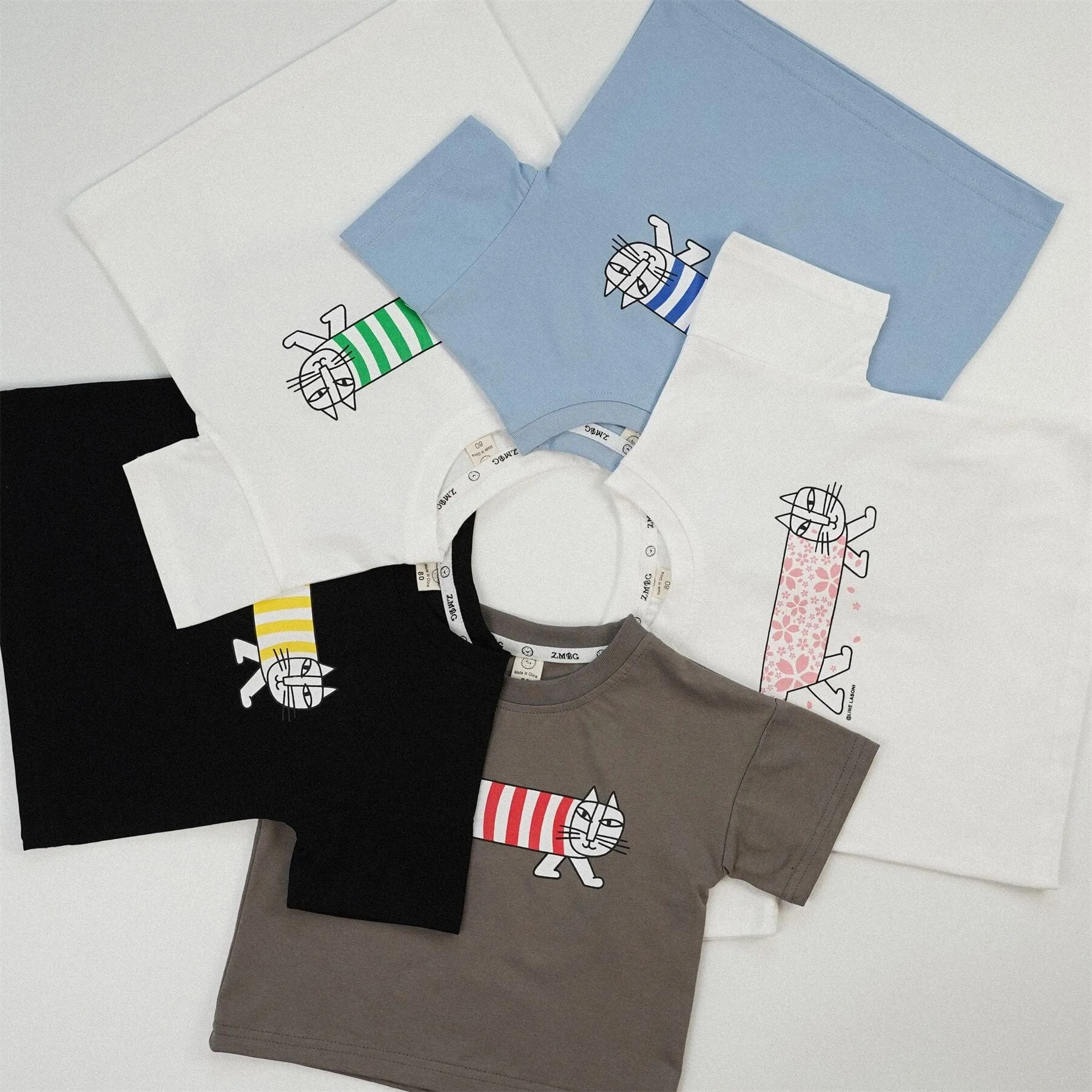 Funny Cat Casual Summer Tee
