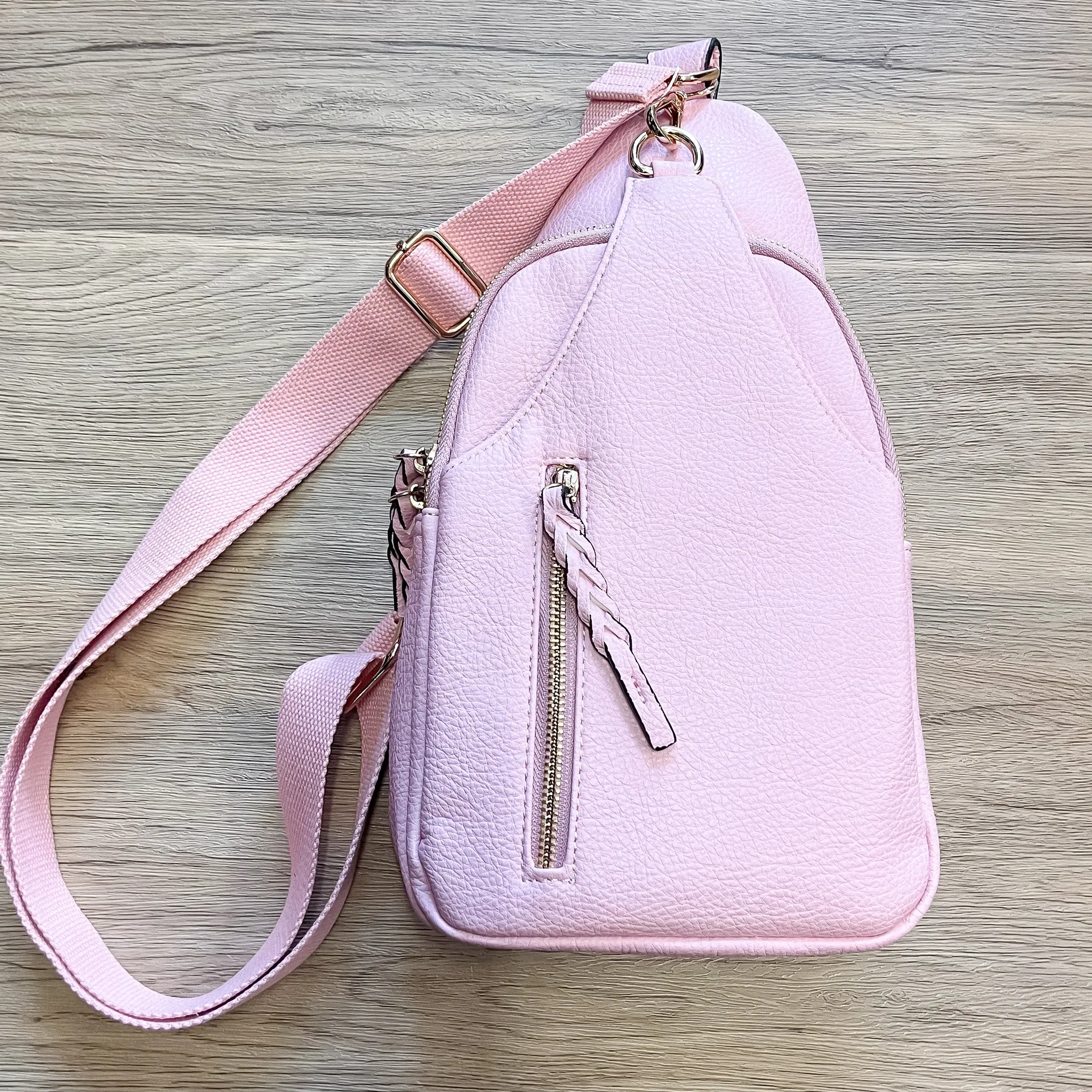 Jen & Co Nikki Sling Pack Bag - Ballet