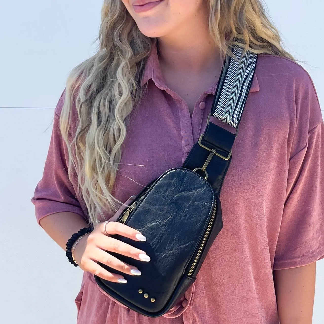 Jordan Sling Bag: Fuchsia
