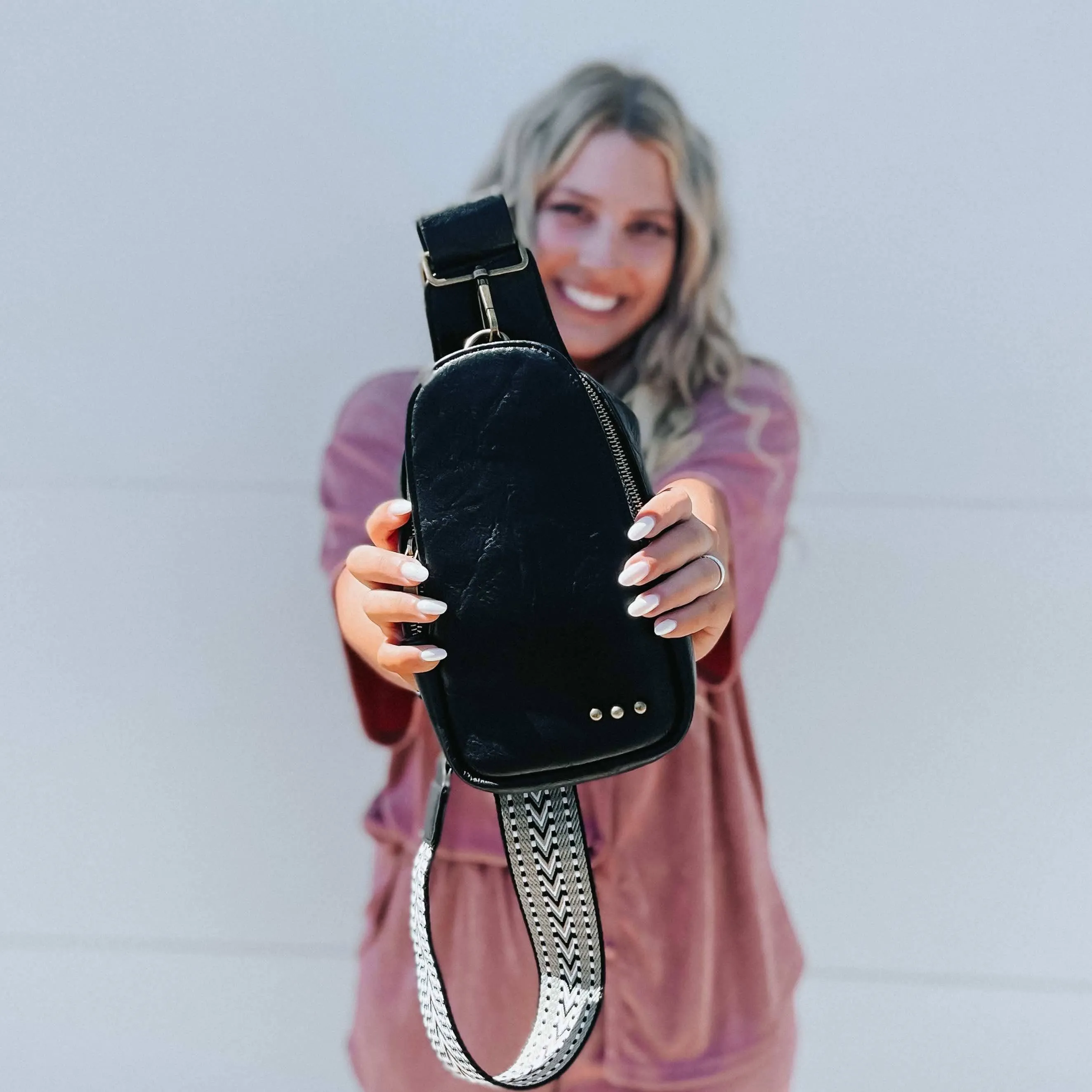 Jordan Sling Bag: Fuchsia