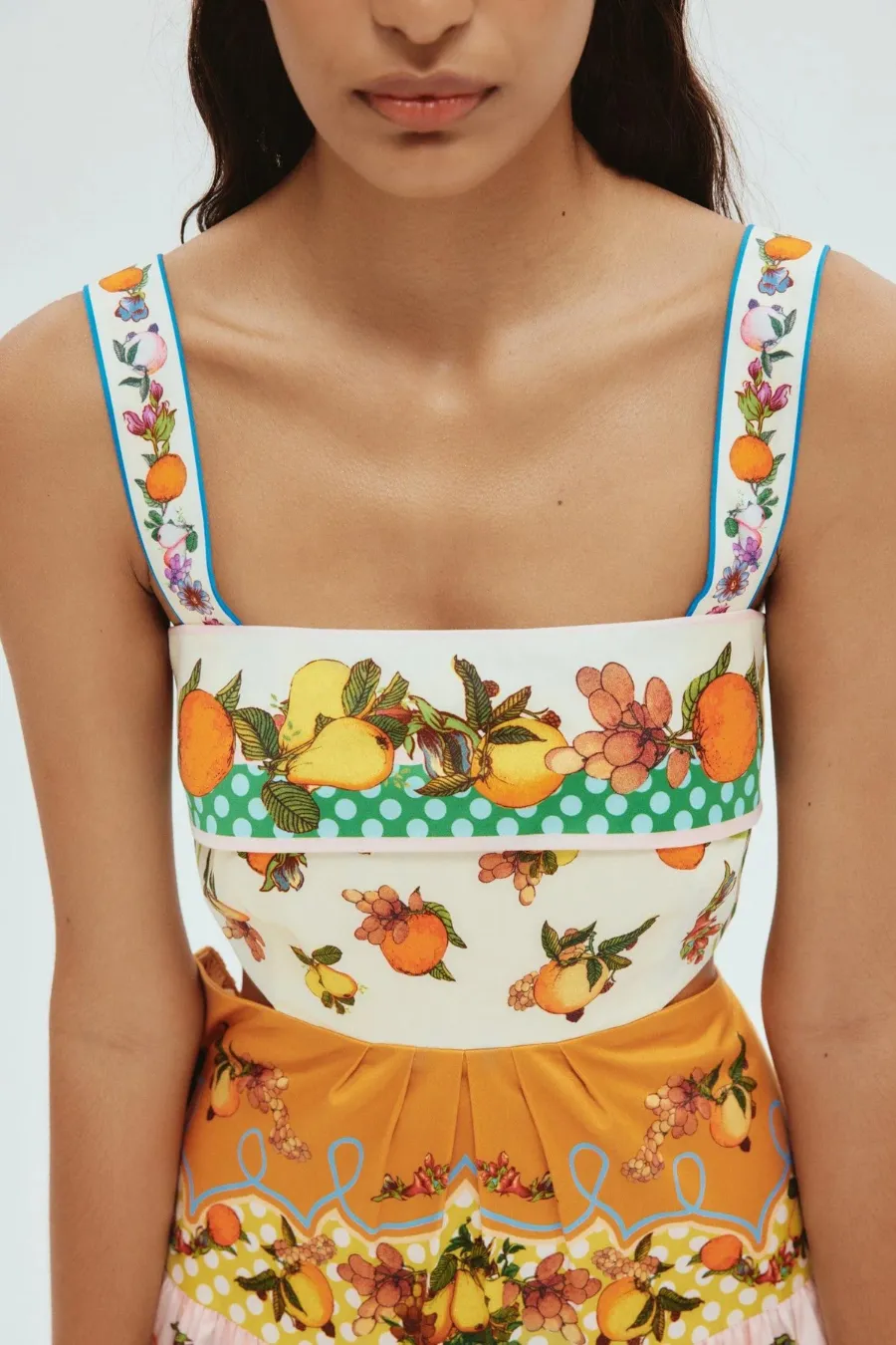 Lemonis Cut Out Mini Dress Multi