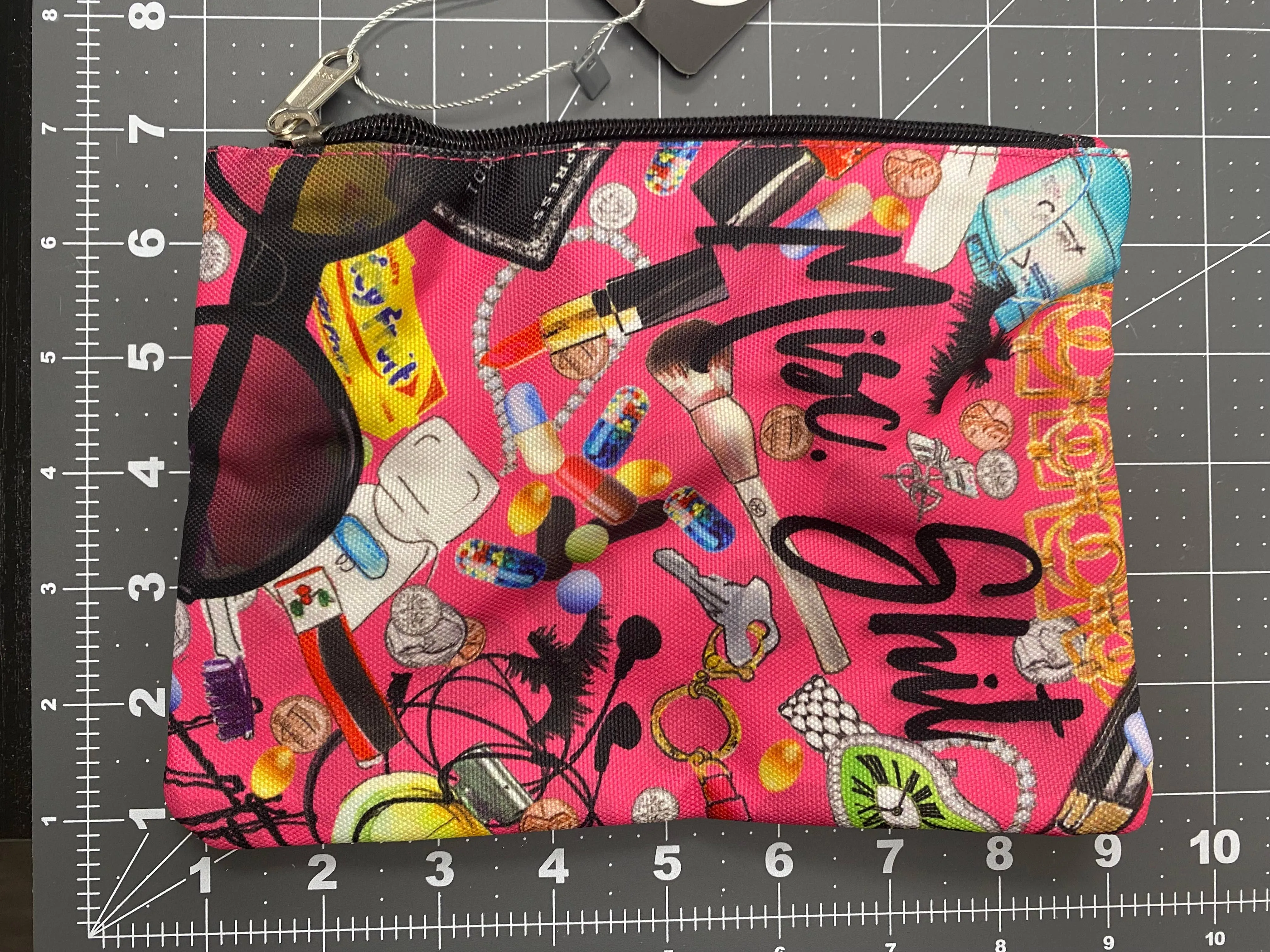 Misc Sh*t Makeup bag, Accessory Pouch: Large