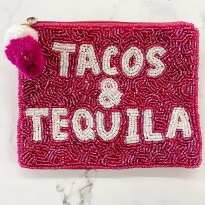 Pink Tacos & Tequila Pouch