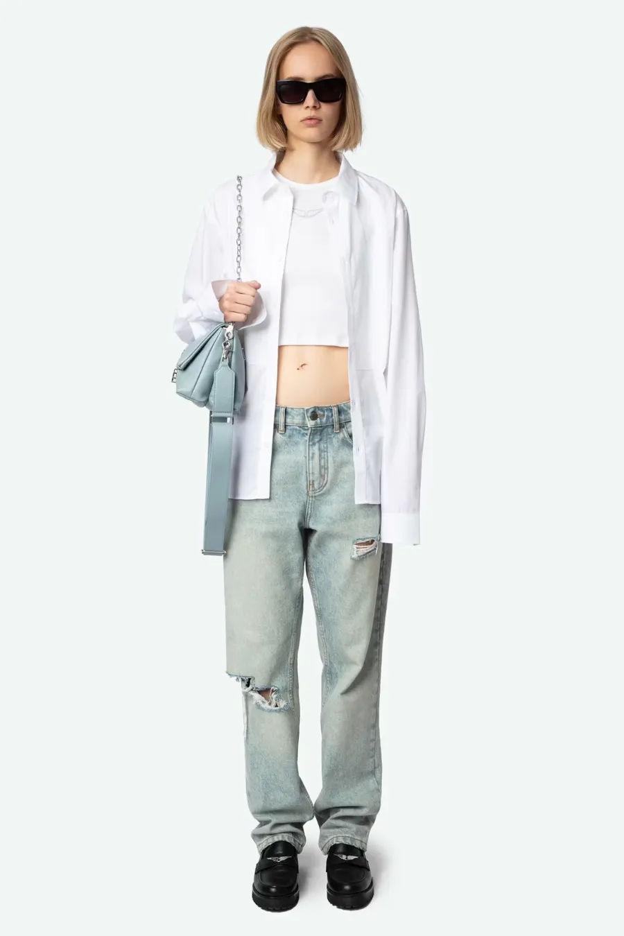 Rocky Grained Leather Bag Breeze