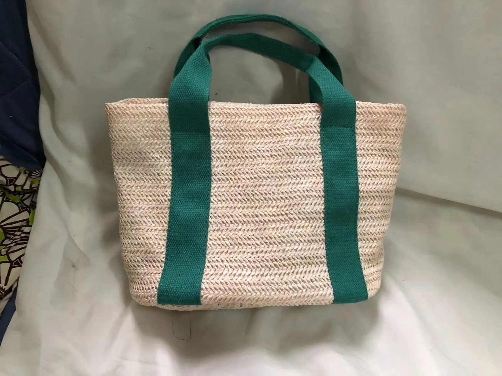 Summer New Vegetable Basket Straw Bag Bohemian Style Beach Bag Holiday Casual Women's Bag