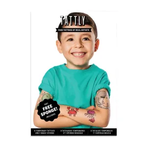 Tattly Sea Life Tattoo Set